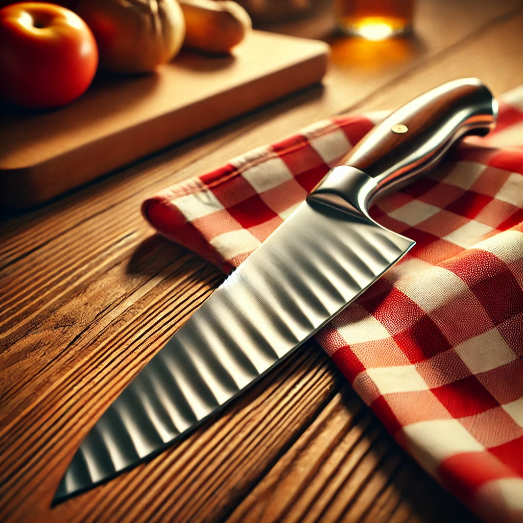Sharp knife after professional sharpening